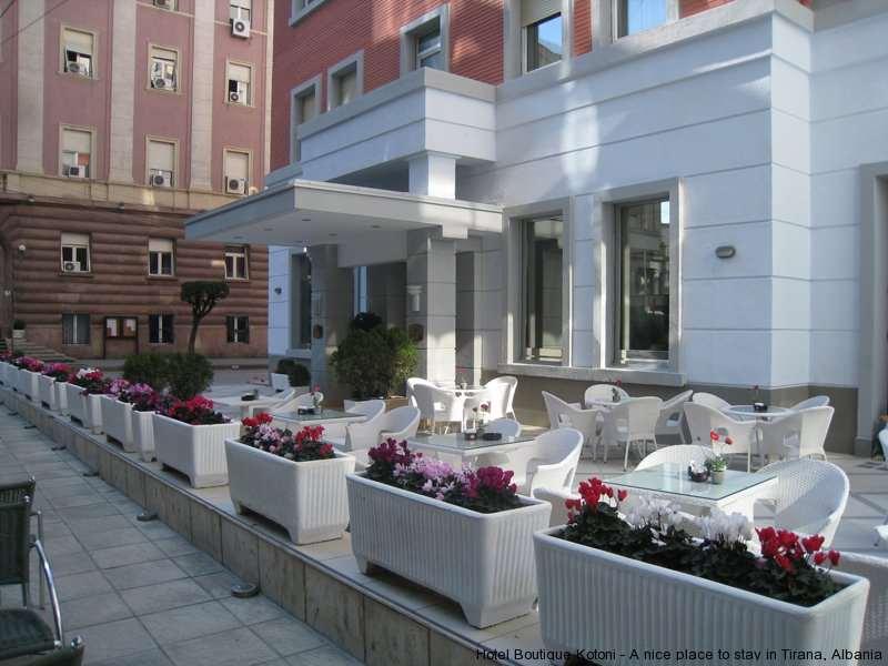 Boutique Hotel Kotoni Tirana Restaurang bild
