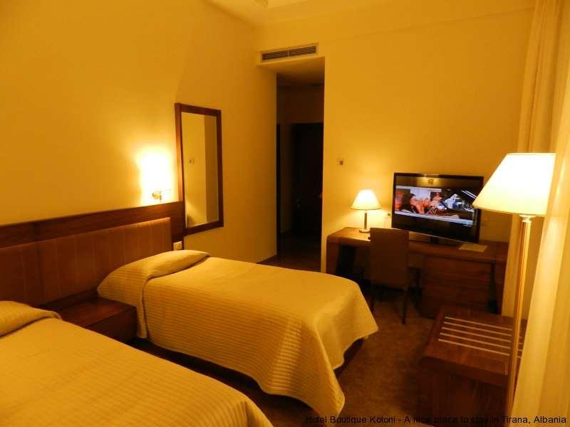 Boutique Hotel Kotoni Tirana Rum bild